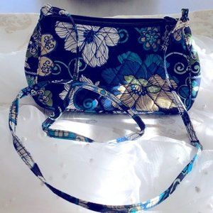 EUC. Vera Bradley small crossbody..shades of blue